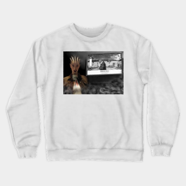 SMOKING KILLS Crewneck Sweatshirt by mister-john